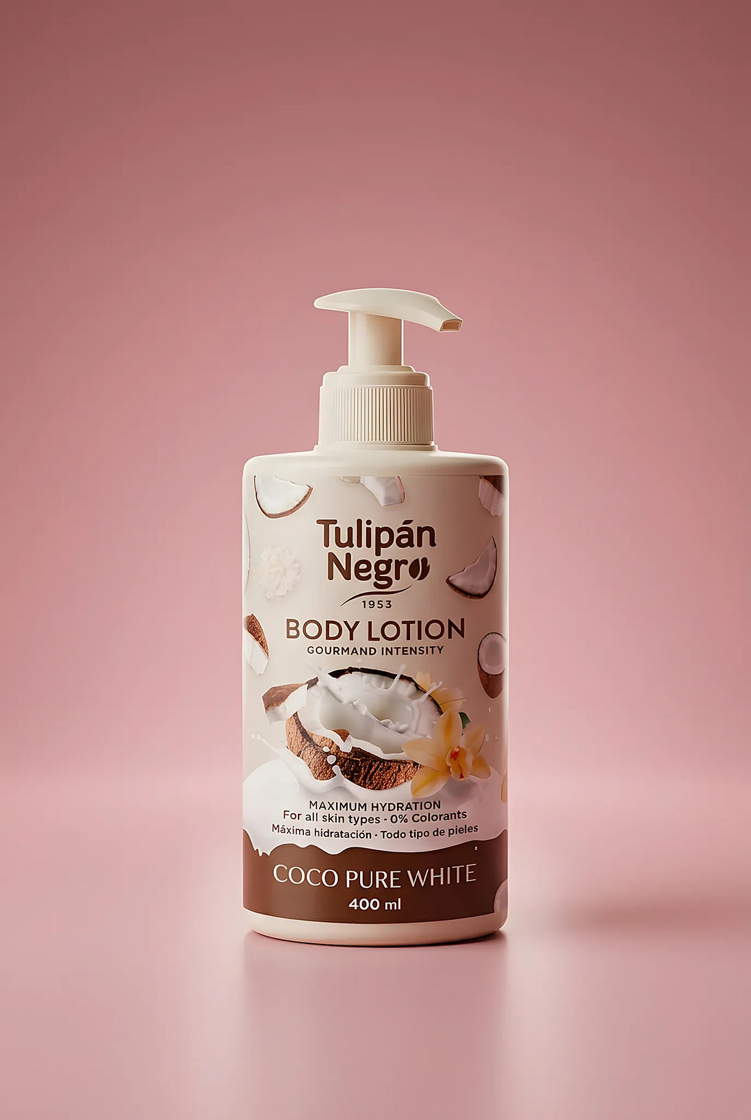 De Corp Coco Pure White 400 ml — Lotiune de corp | Tulipan Negro