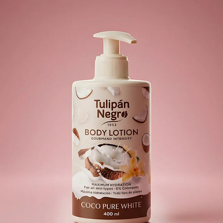 De Corp Coco Pure White 400 ml — Lotiune de corp | Tulipan Negro