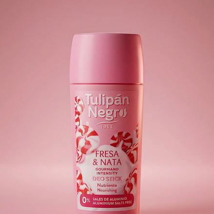 Deostick Fresa & Nata 60ml — Deodorant femei | Tulipan Negro