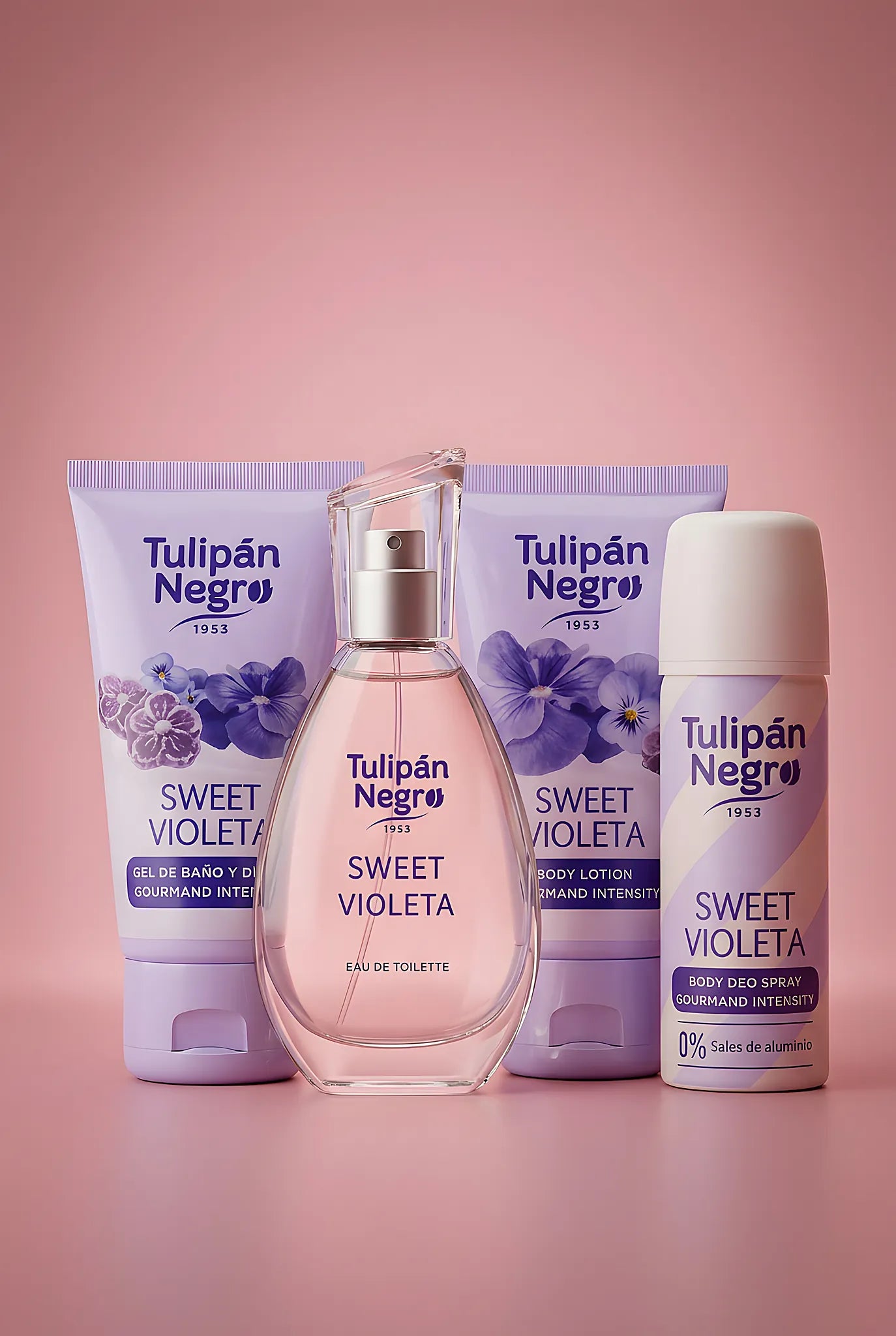 Sweet Violeta  — Set cadou | Tulipan Negro