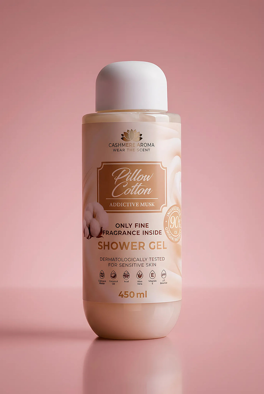 Pillow Cotton Addictive Musk 450 ml — Gel de dus femei | Cashmere Aroma