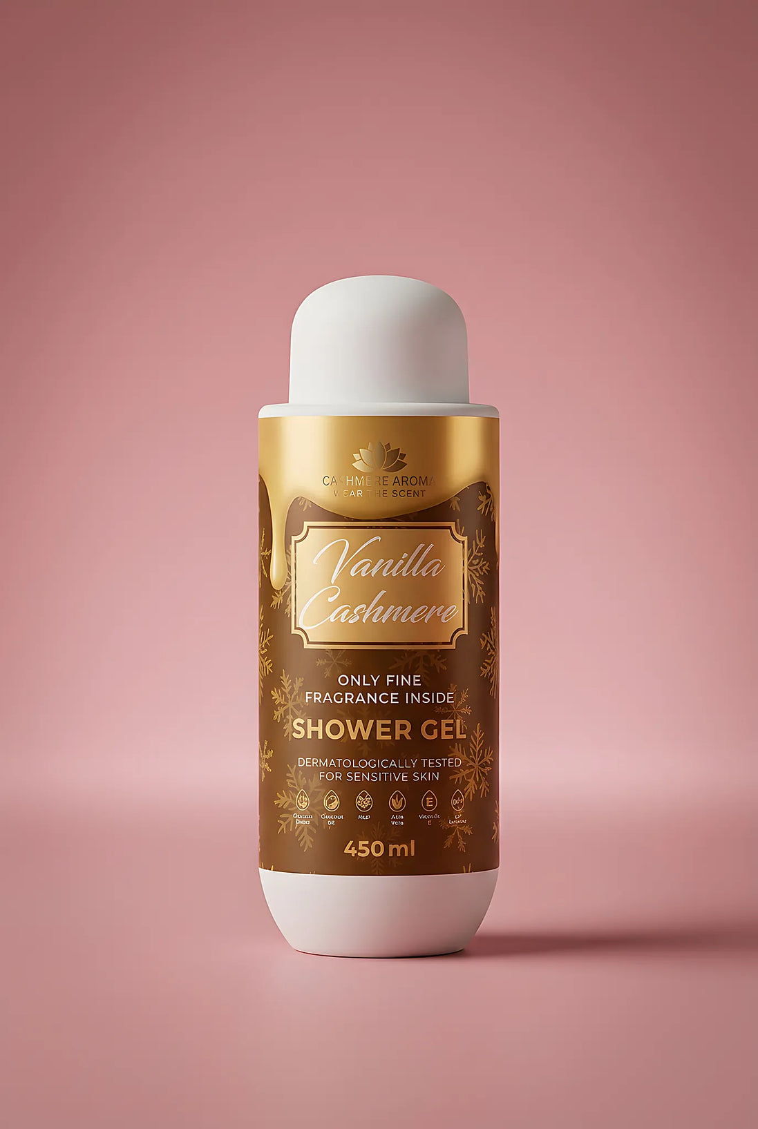 Vanilla Cashmere 450ml — Gel de duș femei | Cashmere Aroma