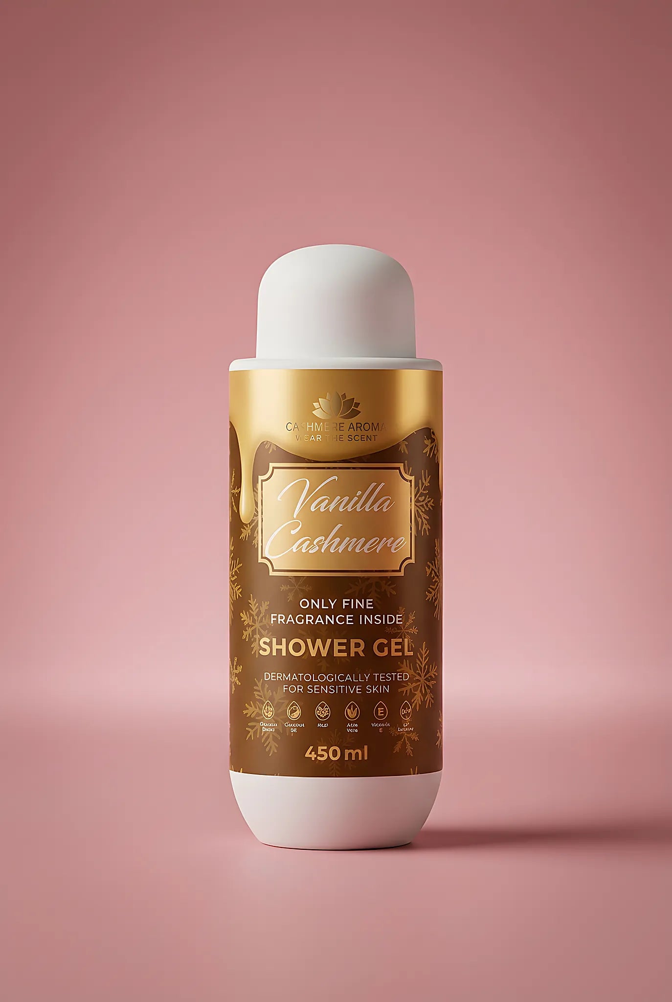 Vanilla Cashmere 450ml — Gel de duș femei | Cashmere Aroma
