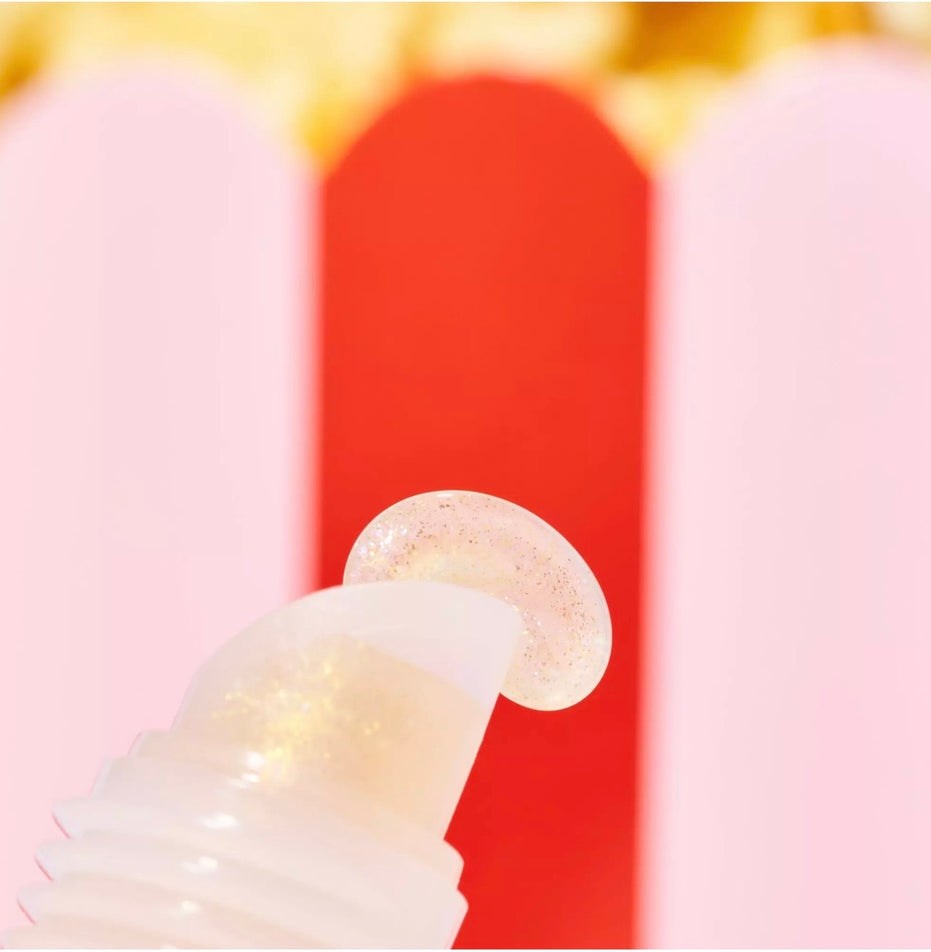 Popcorn Bomb Auriu Transparent — Luciu de buze | Essence