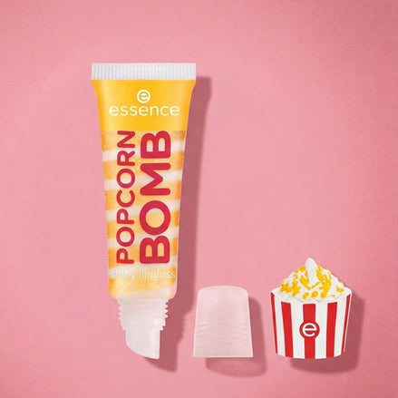 Popcorn Bomb Auriu Transparent — Luciu de buze | Essence