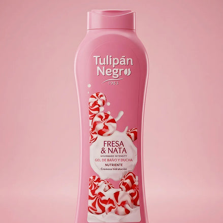 Fresa Y Nata 650ml — Gel de duș | Tulipan Negro