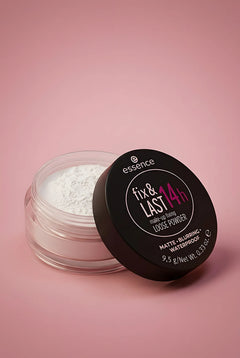 Fix & Last 14h Makeup Fixing Loose Powder Translucent — Pudră | Essence