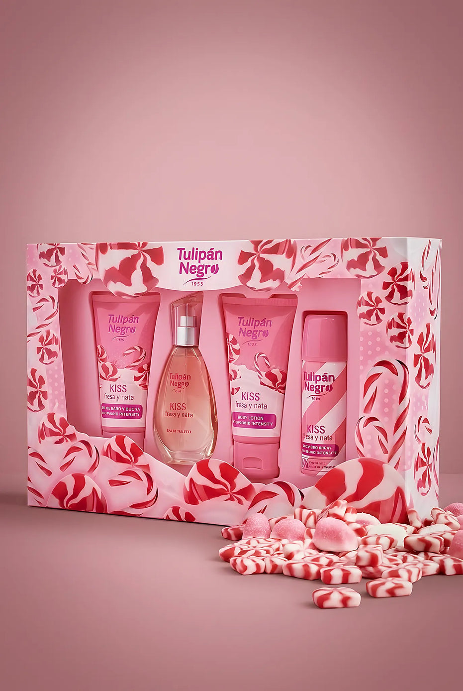 Fresa Y Nata — Set cadou | Tulipan Negro