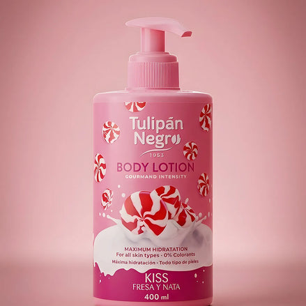 De Corp Fresa Y Nata 400ml — Lotiune de corp | Tulipan Negro