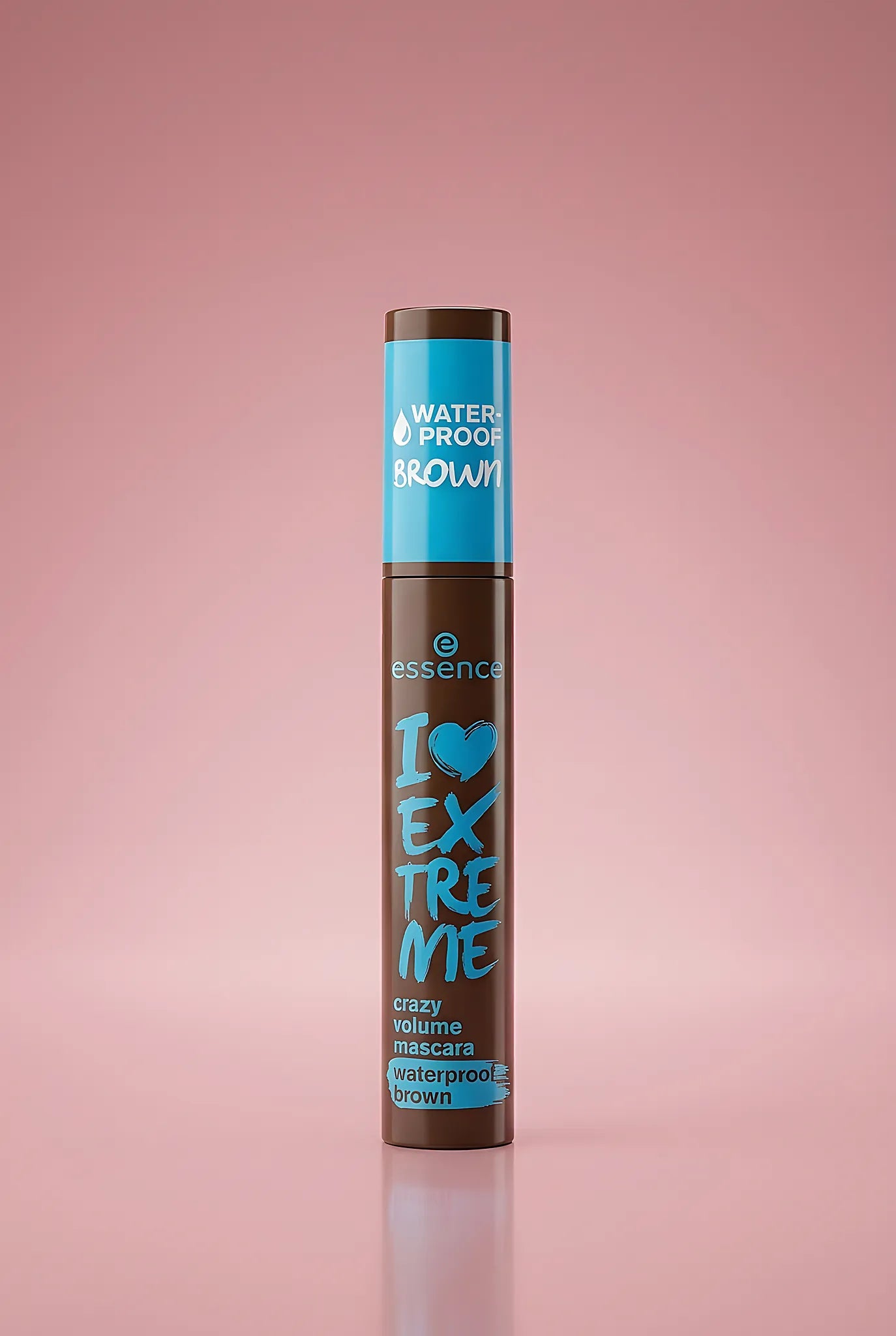 I Love Extreme Crazy Volume Waterproof Brown 01 Cozy Brown — Mascara | Essence