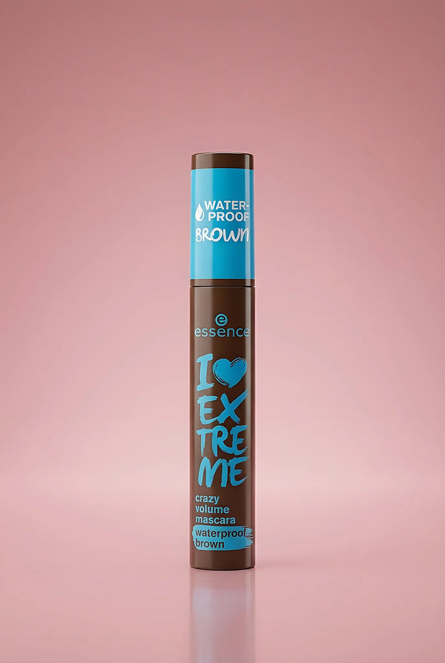 I Love Extreme Crazy Volume Waterproof Brown 01 Cozy Brown — Mascara | Essence