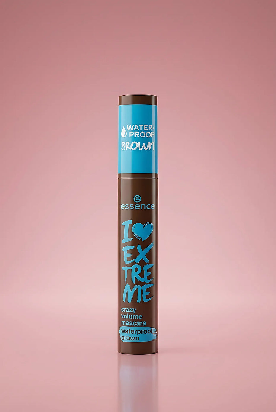 I Love Extreme Crazy Volume Waterproof Brown 01 Cozy Brown — Mascara | Essence