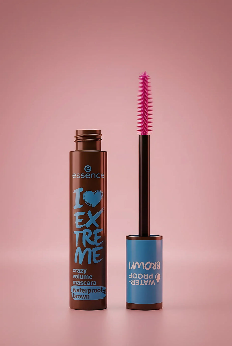 I Love Extreme Crazy Volume Waterproof Brown 01 Cozy Brown — Mascara | Essence