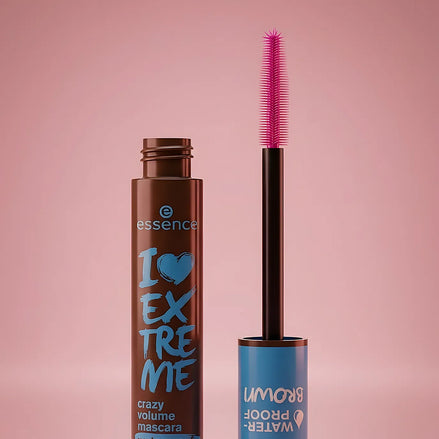I Love Extreme Crazy Volume Waterproof Brown 01 Cozy Brown — Mascara | Essence