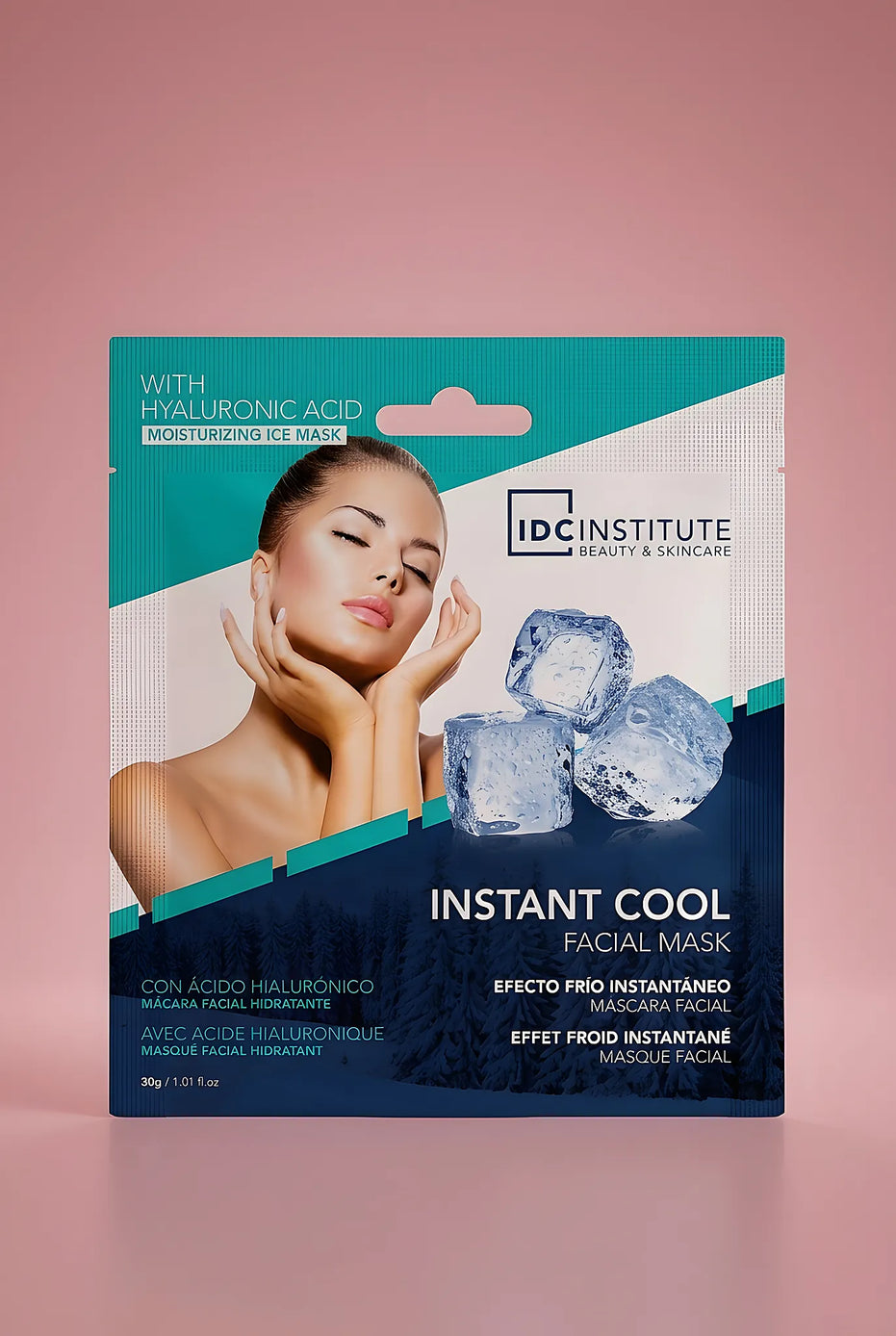 Hydrating Sheet Mask Instant Cool 30 gr — Masca de fata pentru femei | IDC Institute