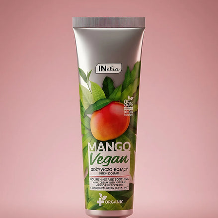 Hydrating And Soothing Hand Cream With Mango And Green Tea 100ml — Cremă de mâini | Inelia