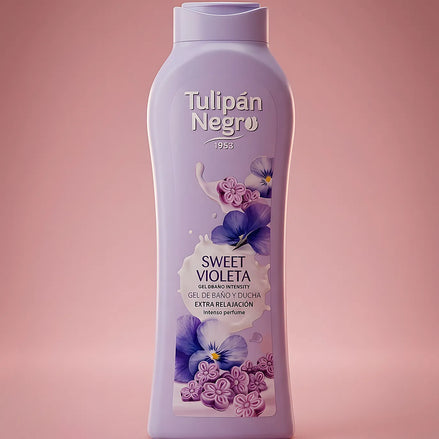 Sweet Violeta 650 ml — Gel de duș | Tulipan Negro