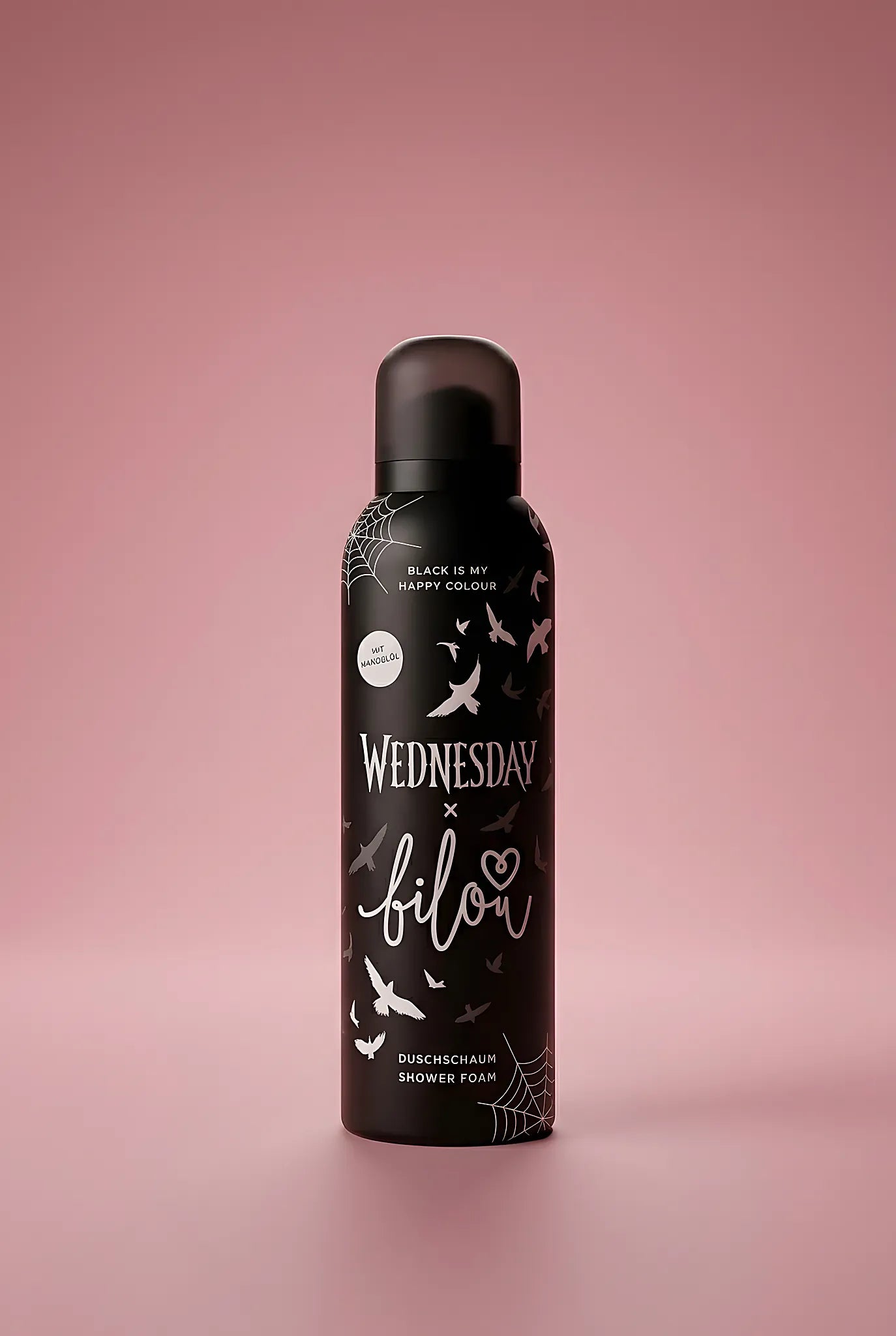 Wednesday Black Is My Happy Color 200ml — Spumă de duș | Bilou