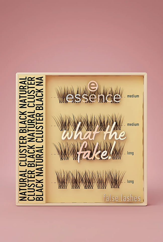 What The Fake! False Lashes 06 Natural Cluster Black — Mascara | Essence