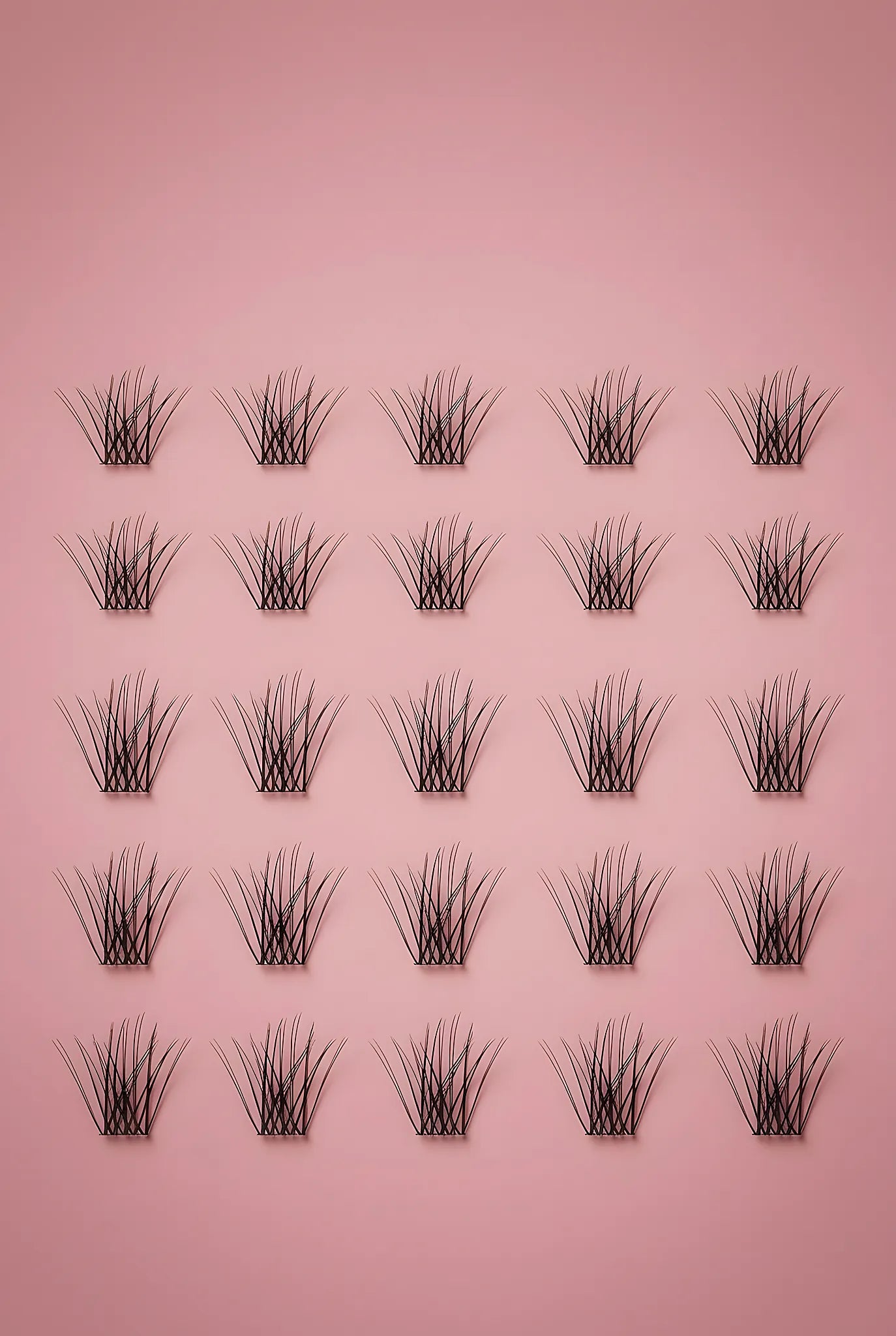 What The Fake! False Lashes 06 Natural Cluster Black — Mascara | Essence