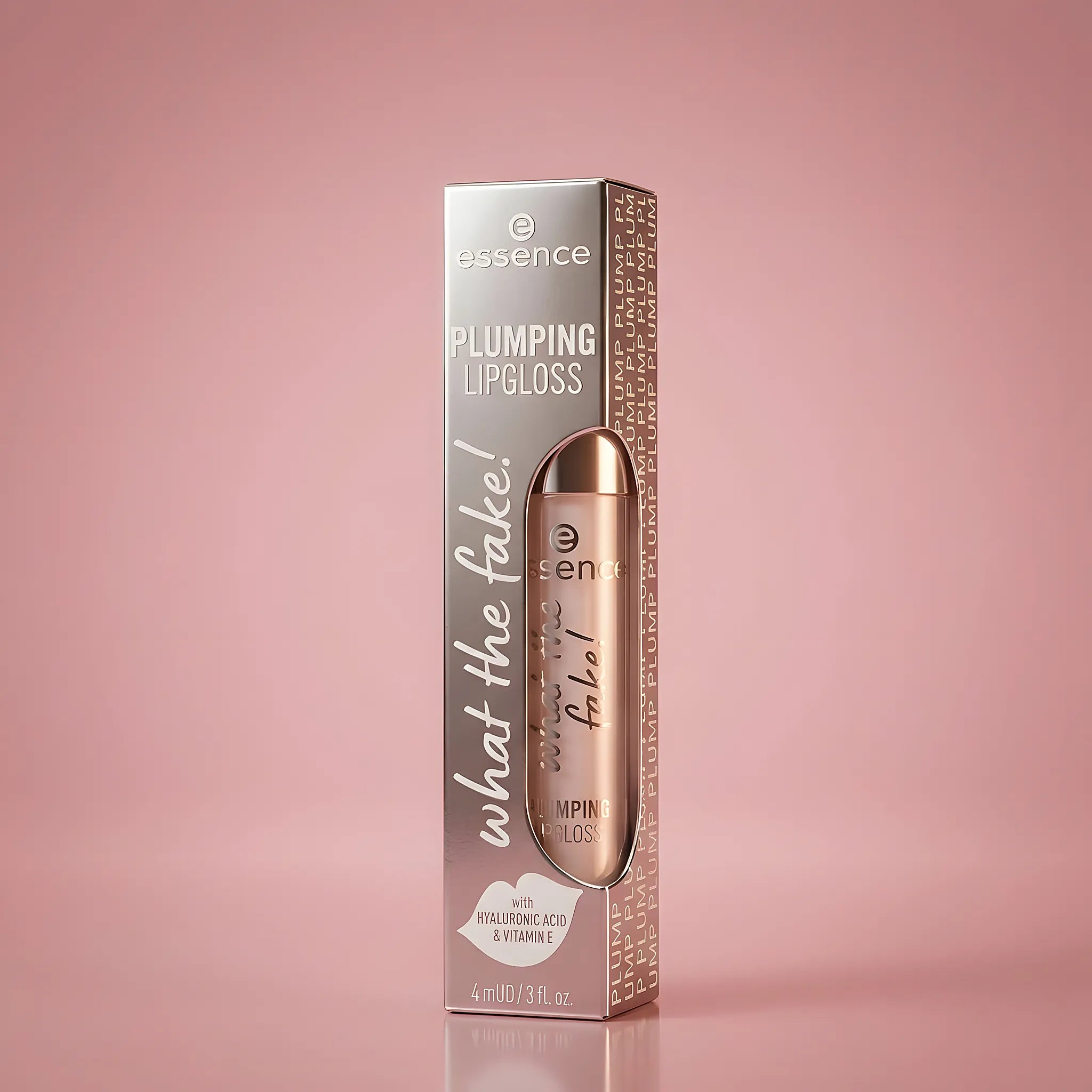 What The Fake! Plumping Lipgloss 100 Sheer Genius — Luciu de buze | Essence