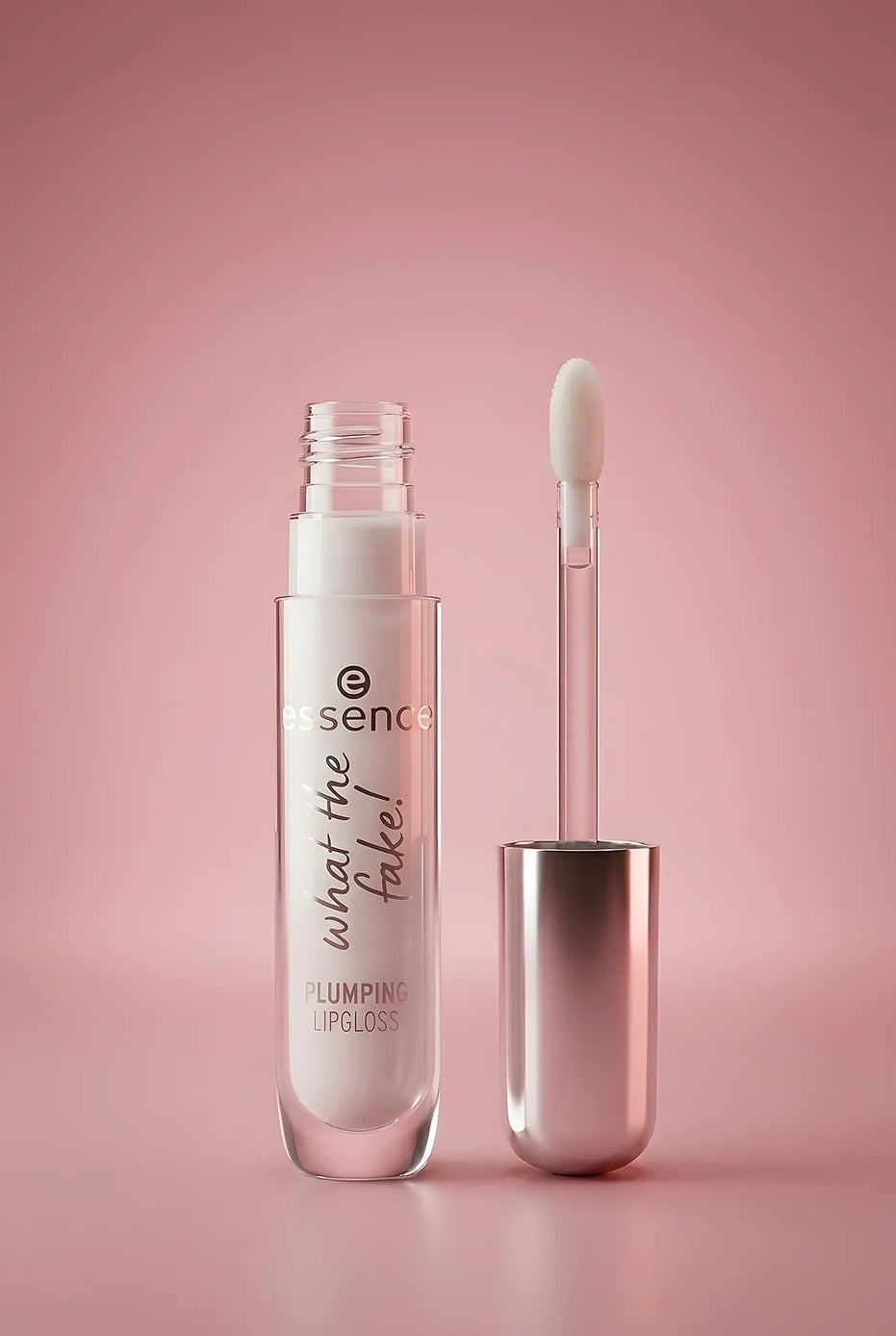 What The Fake! Plumping Lipgloss 100 Sheer Genius — Luciu de buze | Essence