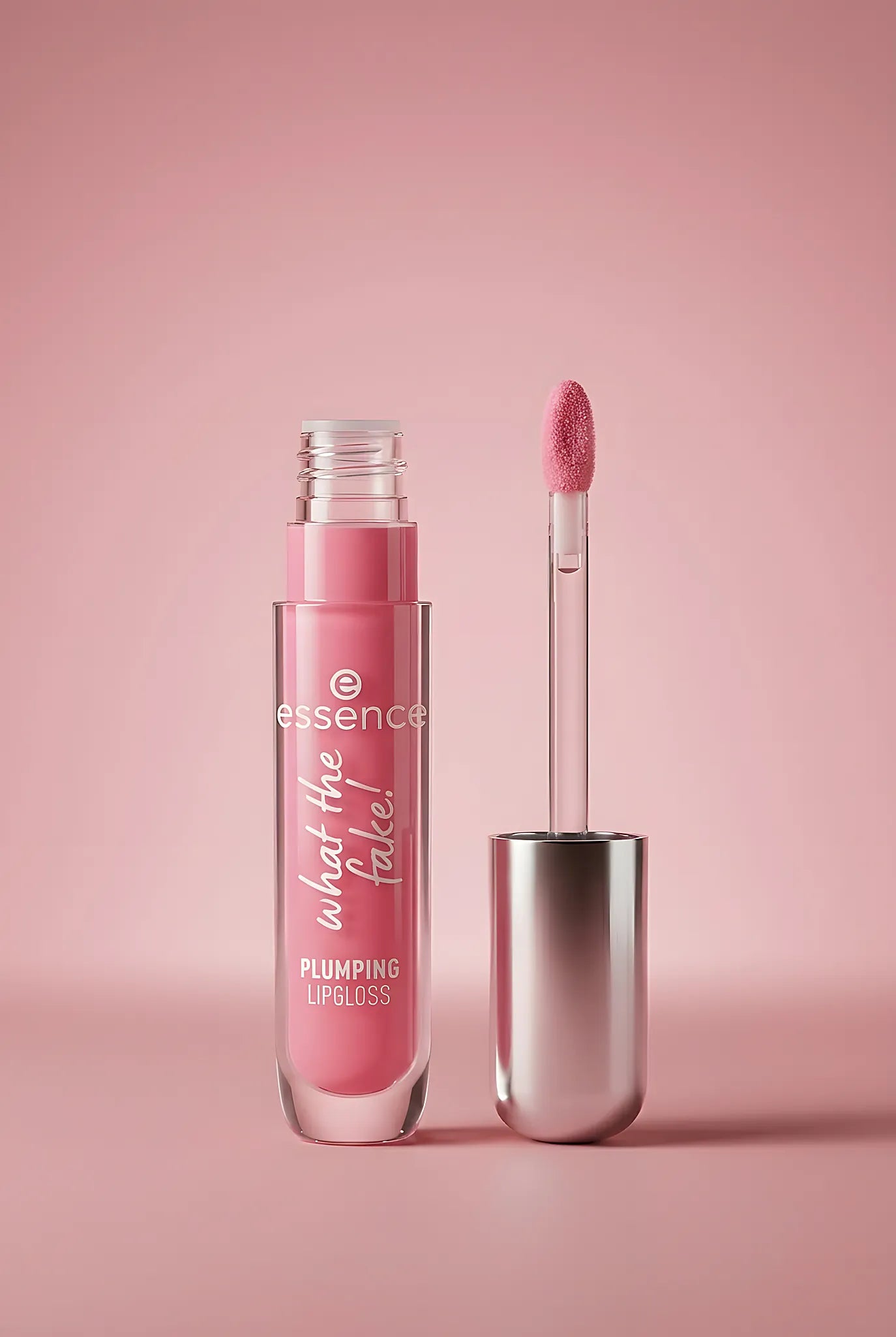 What The Fake! Plumping Lipgloss 102 Pink About It — Luciu de buze | Essence